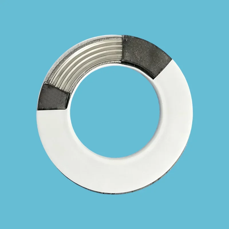 PTFE-Hüllendichtung für glasbeschichteten Flansch